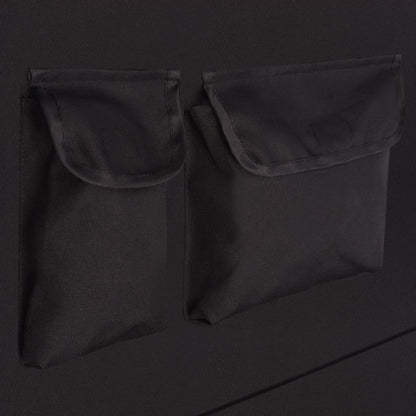 Vidaxl Funda De Asiento De Coche Para Mascotas 148x142 Cm Negra_5