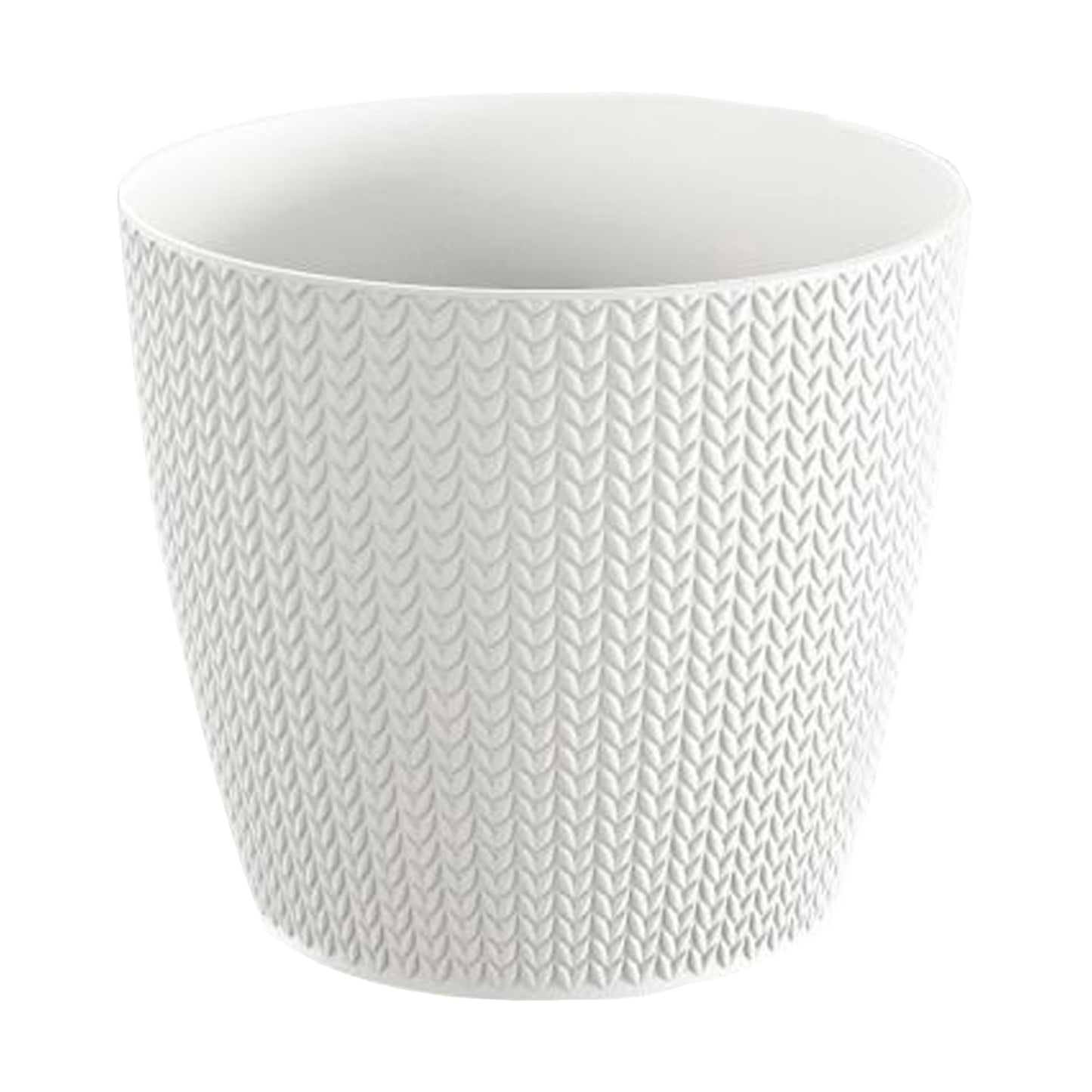 Maceta Wheaty 3,5l., Dimensiones (mm) 189x189x167, Color Blanco_0