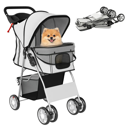Pawhut Carrito Para Perros Plegable_0