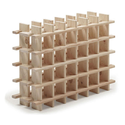 Botellero Modular Well Home Para 24 Botellas En Madera - 75,9x22x54,5 Cm_3