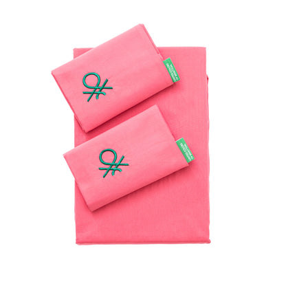 Set 4pzs Sabana Doble: Sabana Plana (240x240cm C/ Dobladillo Simple 5cm) + Sabana Bajera (160x200+30cm Flap) + 2 Funda De Almohada (50x80cm) 100% Alg