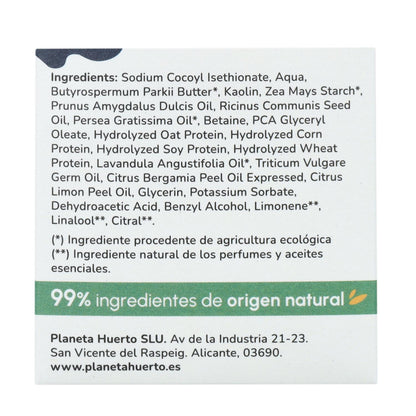 Champú sólido Método Curly con Proteína hidrolizada Planeta Huerto 85 gr