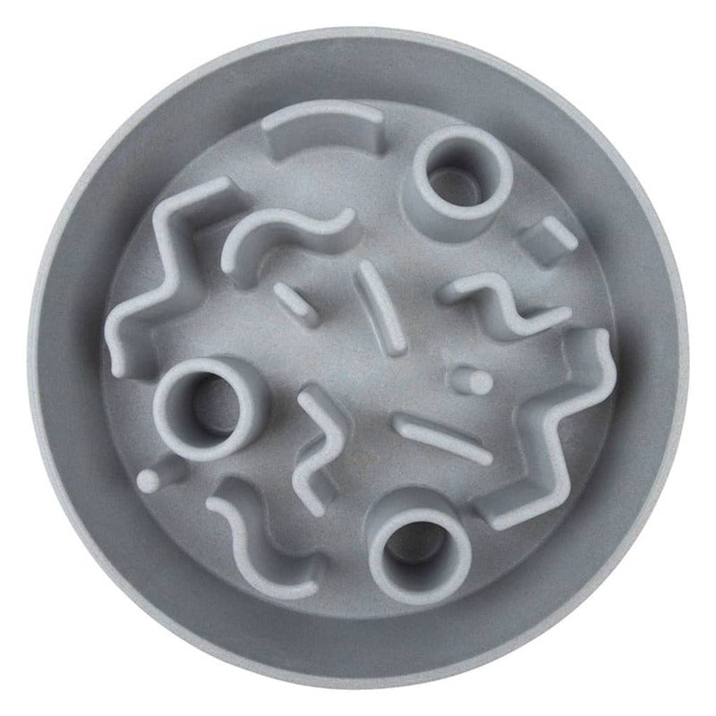 District70 Comedero Lento Para Perros Bambú Azul Cielo 28 Cm_2