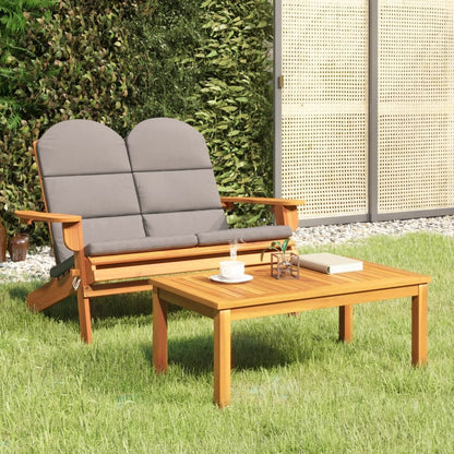 Vidaxl Juego De Muebles De Jardín Adirondack 2 Piezas Madera Acacia_1