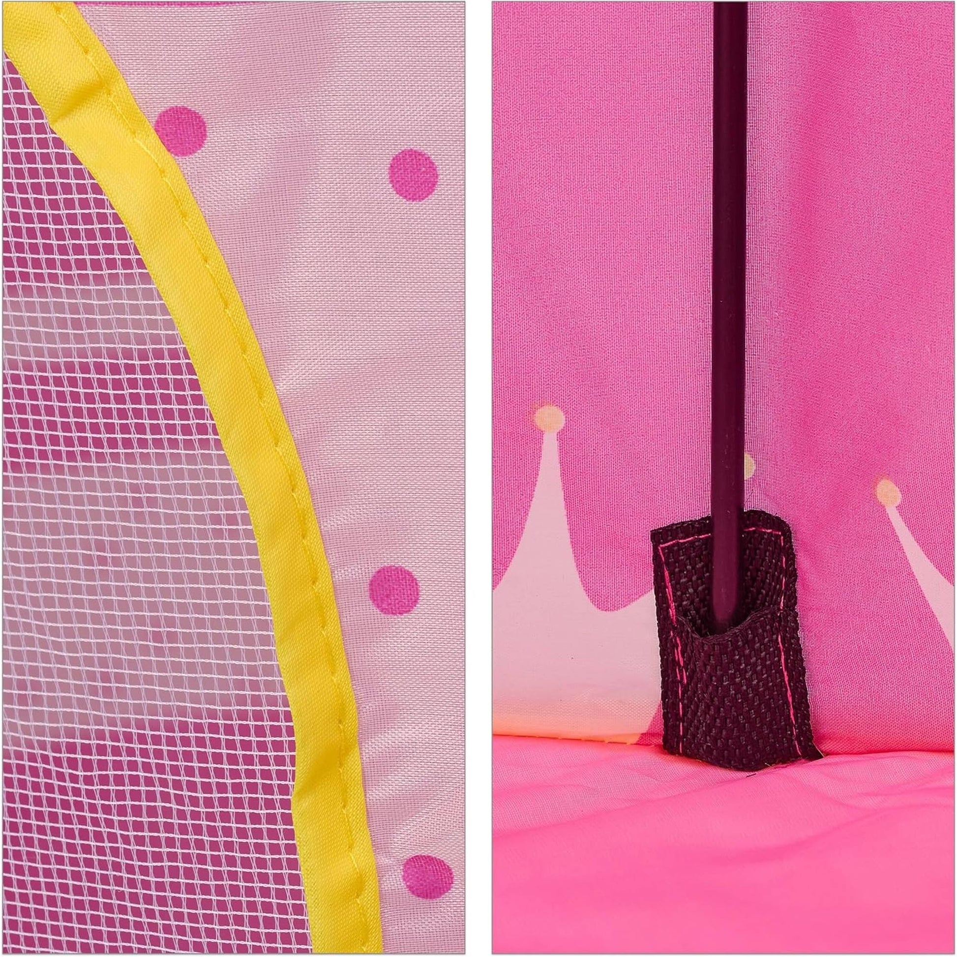 Well Home Tienda De Juego De Castillo De Princesa Rosa Ø105x125cm_5