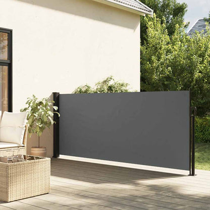 Vidaxl Toldo Lateral Retráctil Antracita 100x300 Cm_1