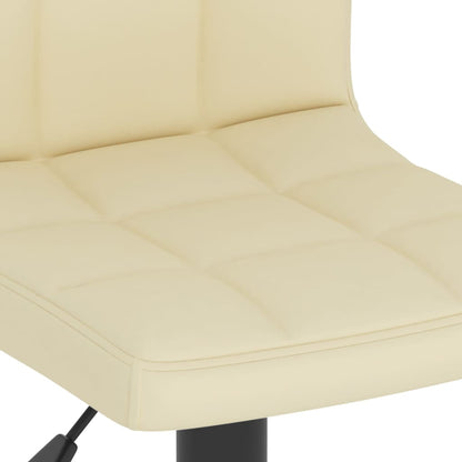 Taburete De Cocina De Tela Color Crema_5