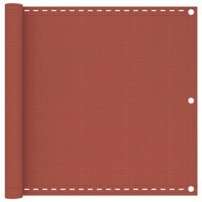 Vidaxl Toldo Para Balcón Hdpe Terracota 90x300 Cm_0