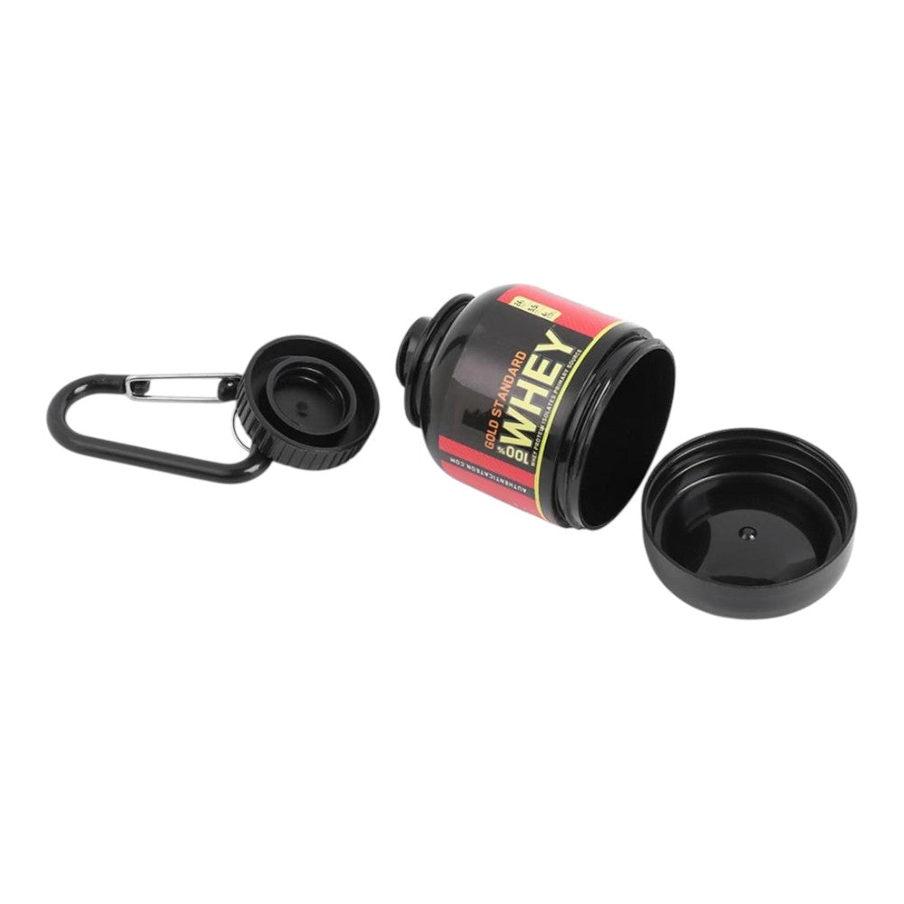Llavero Contenedor Portátil De Suplementos Whey Gold_1