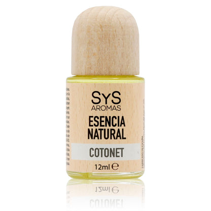 Esencia Natural Cotonet SYS Aromas 12 ml | Aroma Fresco y Limpio | Para Quemadores y Humidificadores_0