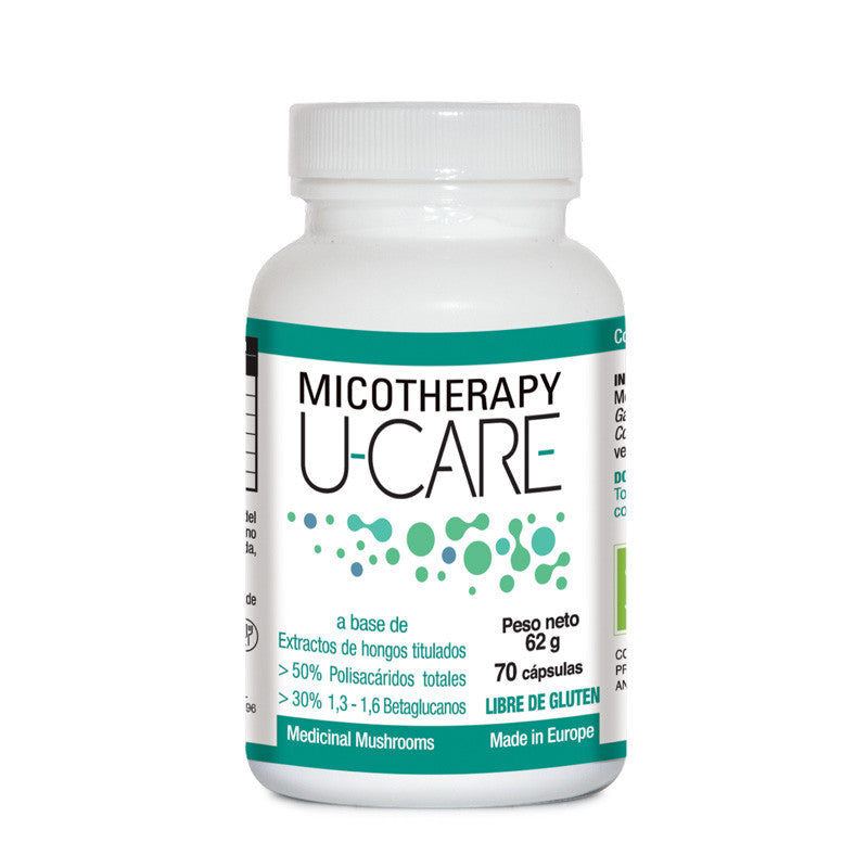 U-care 70 Capsulas (mezcla 5 Hongos) Bio Micotherapy Avd Reform