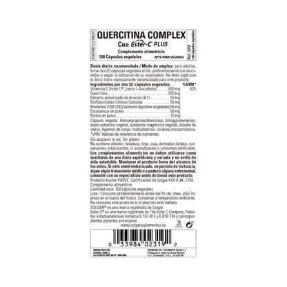 Quercitina Complex 100 cápsulas