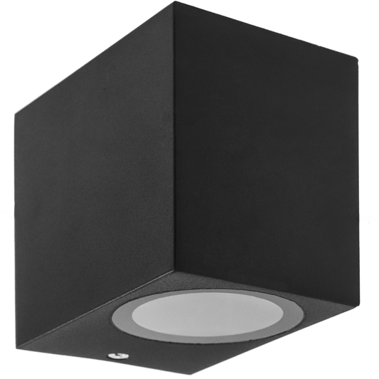 Aplique Led Cuadrado Ip54 1x35w Gu10 220v De Pared_0