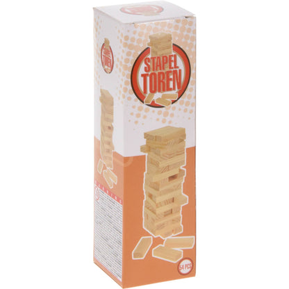 Well Home - Juego Torre Apilable De Madera Con 54 Piezas_4