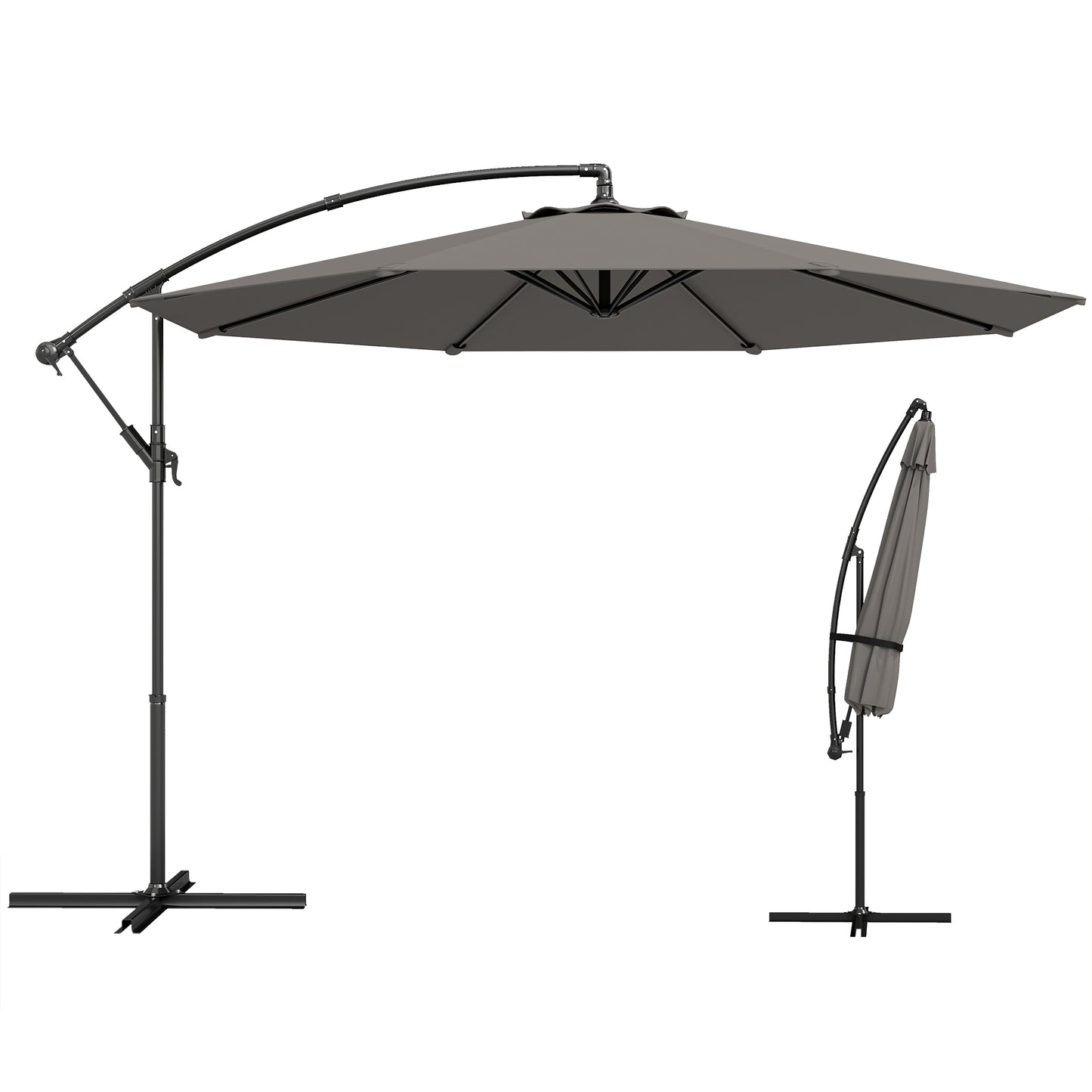 Outsunny Parasol Excéntrico_0