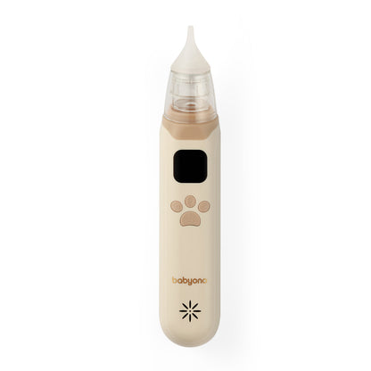 Babyono Aspirador Nasal Eléctrico Ultrasilencioso Beige_0