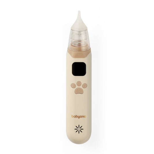 Babyono Aspirador Nasal Eléctrico Ultrasilencioso Beige_0