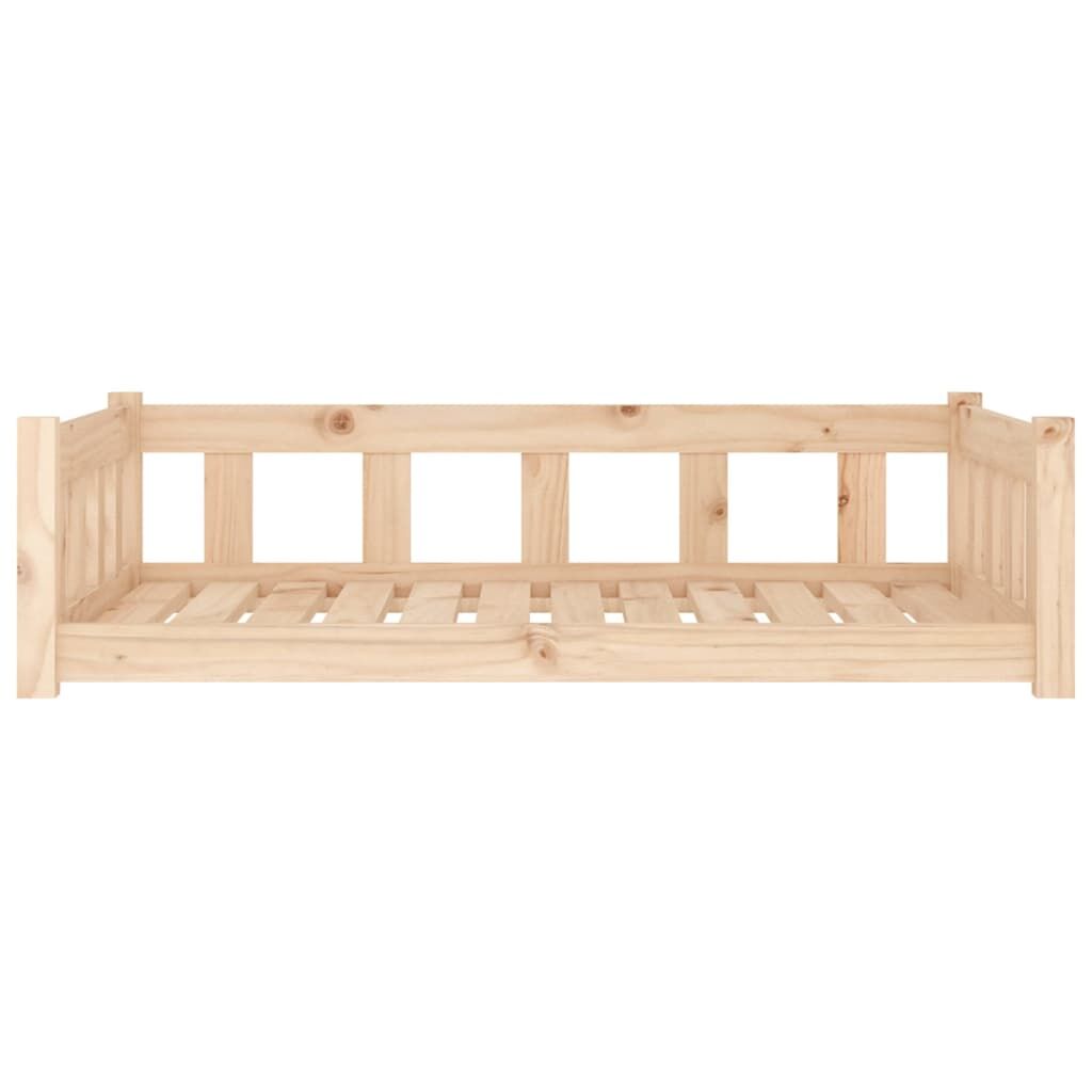 Vidaxl Cama Para Perros 105,5x75,5x28 Cm Madera Maciza De Pino_3