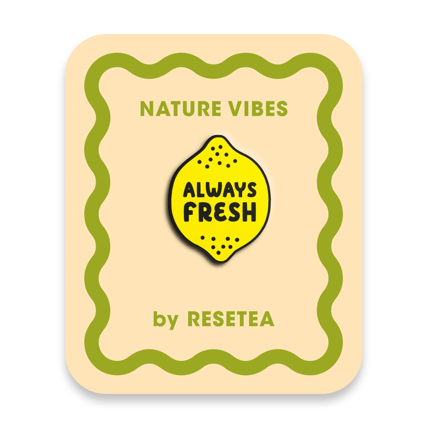 Always Fresh Pin | Accesorio Moderno Y Original Para Chaquetas, Mochilas Y Bolsos_0