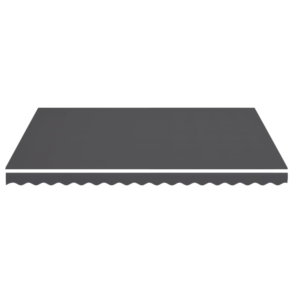 Tela De Repuesto Para Toldo Gris Antracita 4,5x3,5 M Poliéster_2