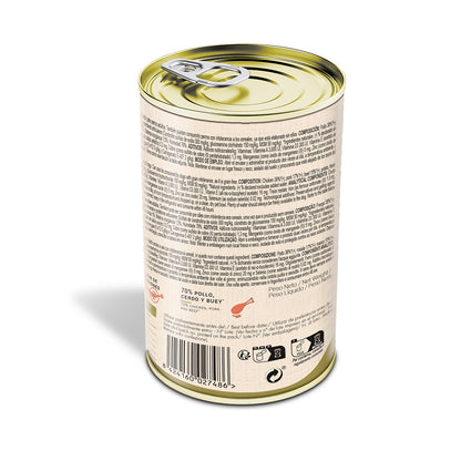 Perrynat Grain Free Pollo Con Champiñones Y Zanahoria, 12 Latas X 400gr_1