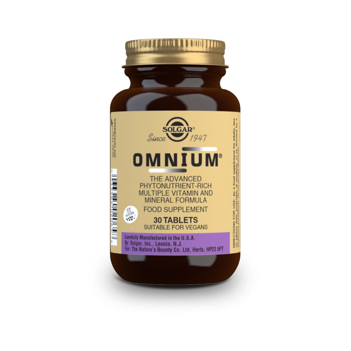 Omnium - 30 comprimidos-Solgar