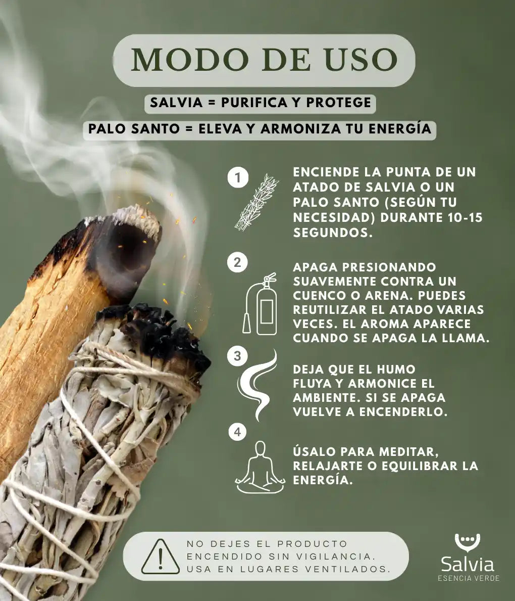 Atado De Salvia Blanca Ecológica | Frisafran 5 Ud_3
