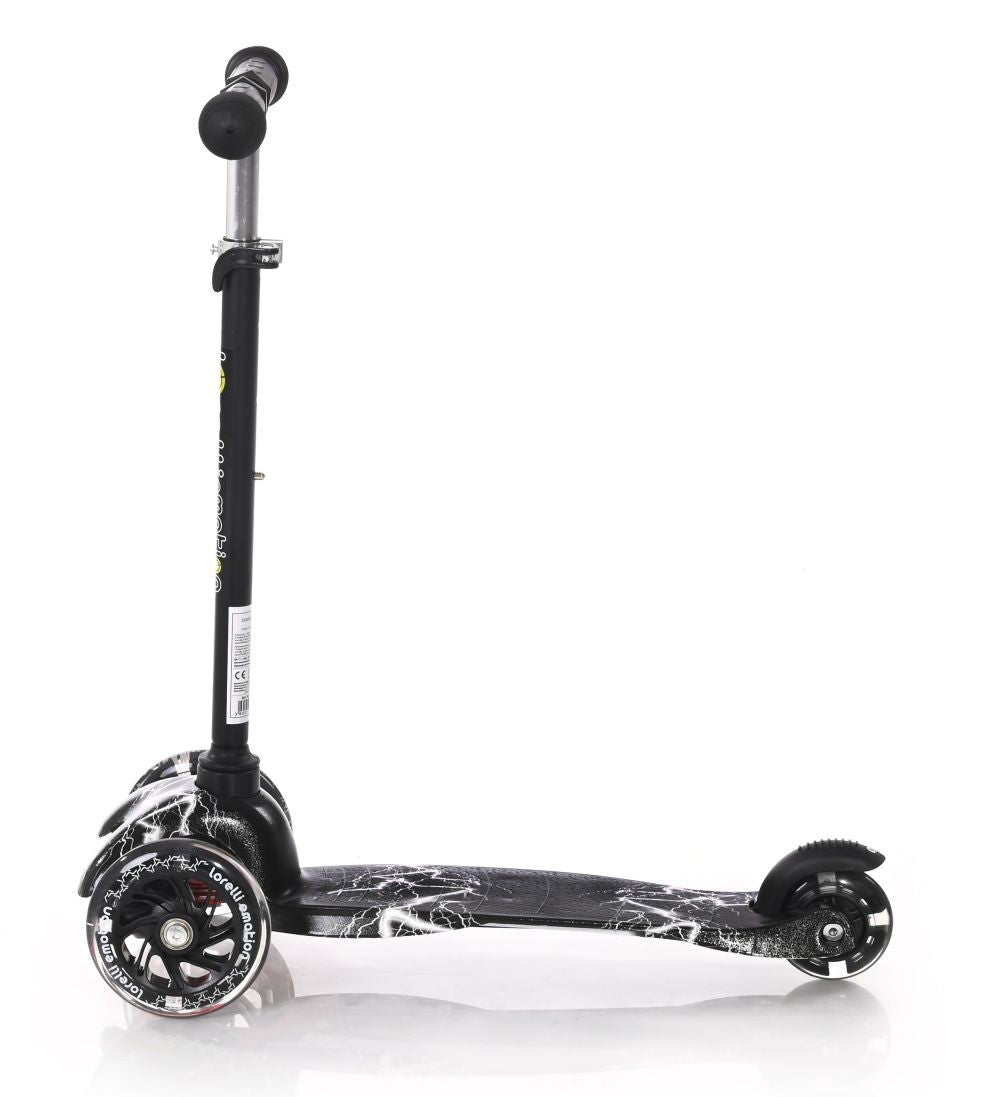 Patinete Infantil Con Luces En Las Ruedas Mini Black Flash_2