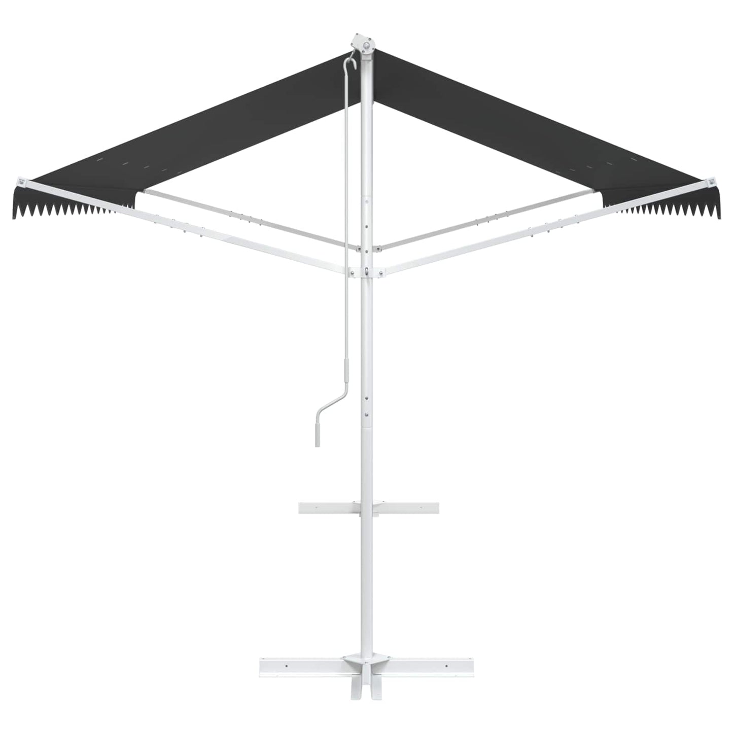 Toldo Independiente 4 X 3 M Poliéster Gris Antracita_4