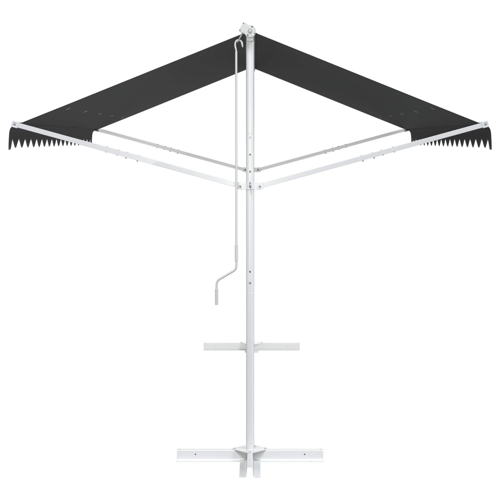 Toldo Independiente 4 X 3 M Poliéster Gris Antracita_4