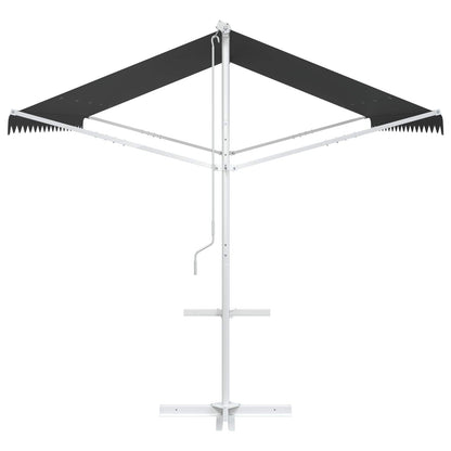 Toldo Independiente 4 X 3 M Poliéster Gris Antracita_4