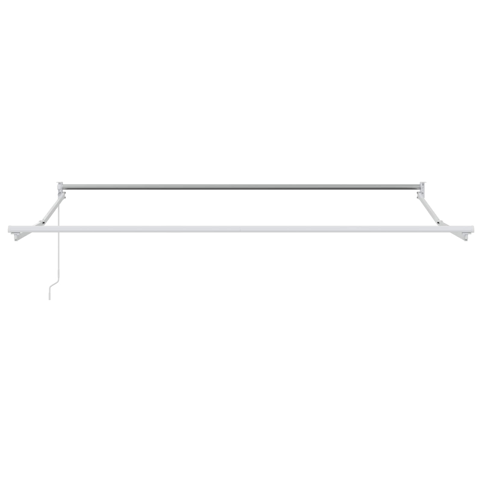 Toldo Retráctil Amarillo 300 X 250 Cm 100% Poliéster Y Aluminio_2