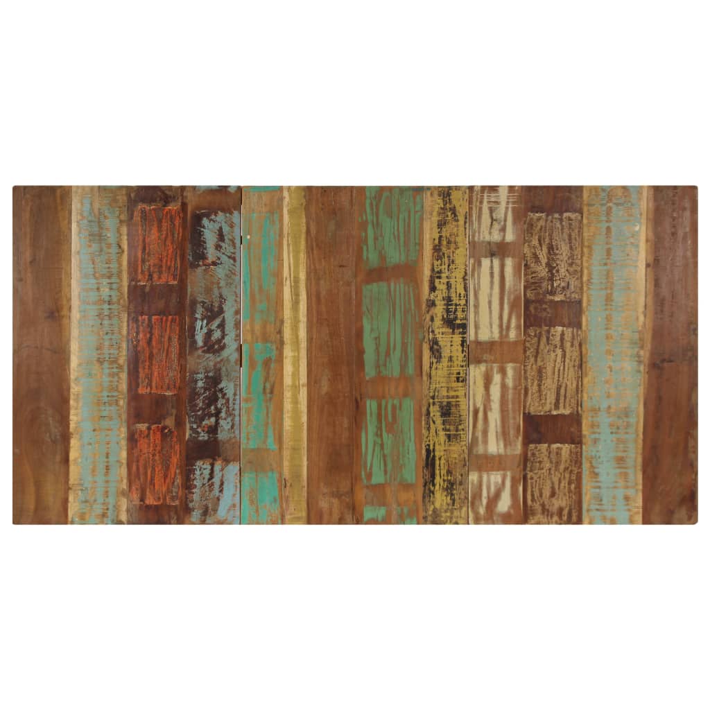 Mesa De Comedor De Madera Maciza Reciclada 180x90x76 Cm_3