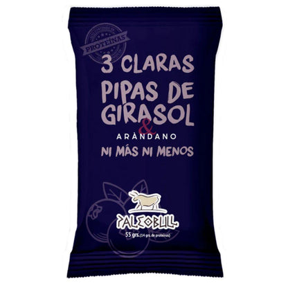 Barrita energética arándanos y pipas de girasol Paleobull 55 g