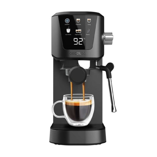 Cecotec Cafetera Express Para Espresso Y Cappuccino Power Espresso 20 Touch. 1350w, 20 Bares, Pantalla Táctil, Vaporizad_0