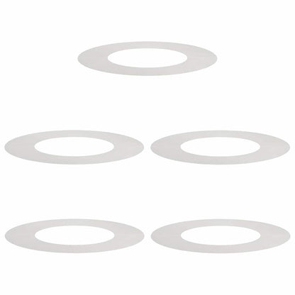 Adecuado Para Anillos De Árbol Plano 5 Pcs Plateado Ø40 / 70 Cm_0