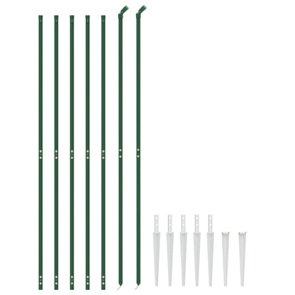 Cerca De Alambre Con Pinchos De Anclaje Verde 1,6x10 M / Vetonek_3
