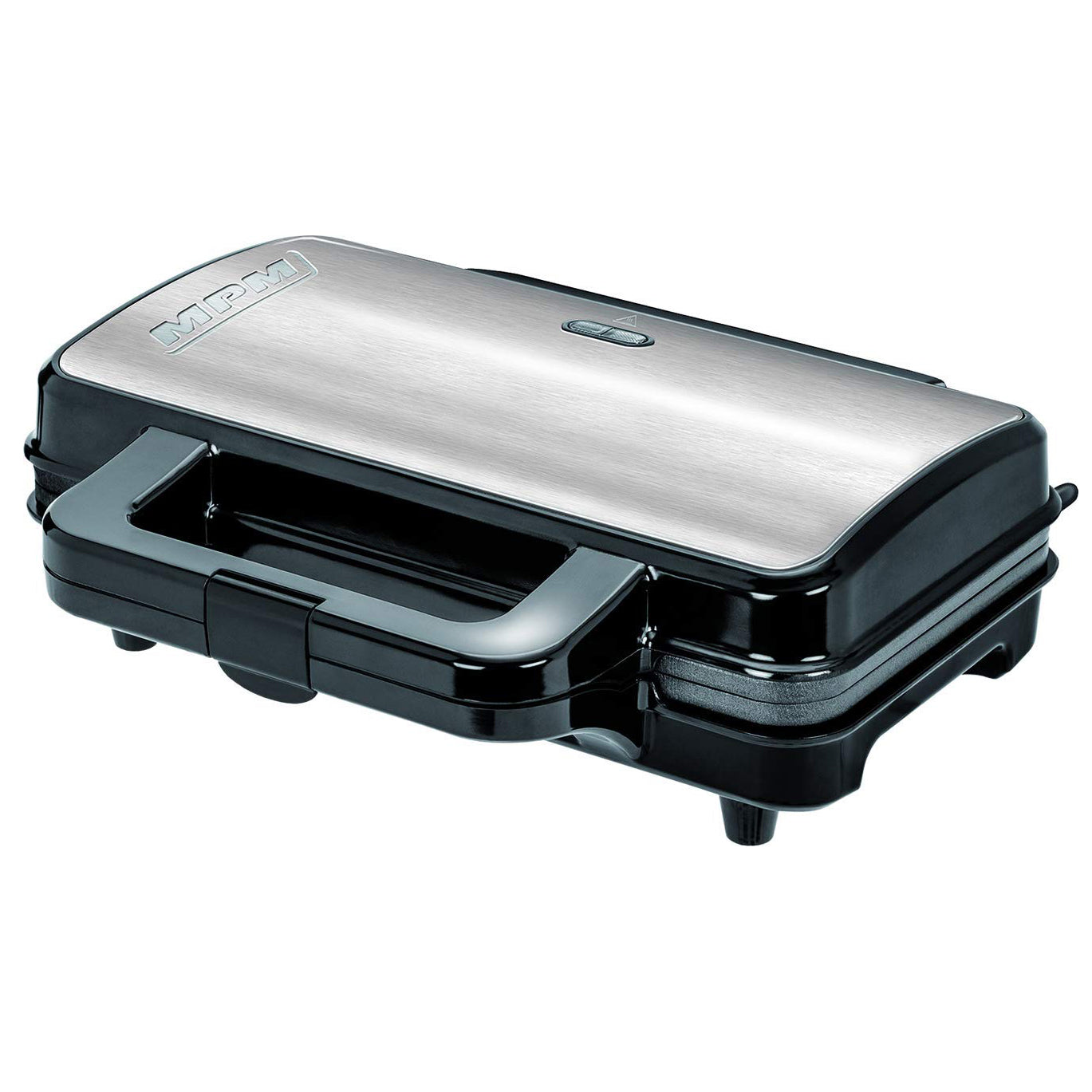 Sandwichera, 2 Sandwiches, Placas Antiadherentes, Tostado Perfecto, Acero Inoxidable Mpm Mop-20m 900w