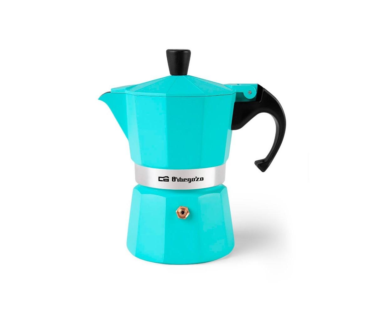 Orbegozo Cafetera Aluminio 6 Tazas Kfv 645 Verde Ref 17932_0