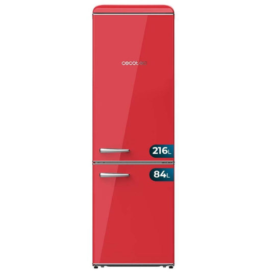 Cecotec Frigorífico Retro Bolero Coolmarket Combi Origin 300 Red E Cecotec_0