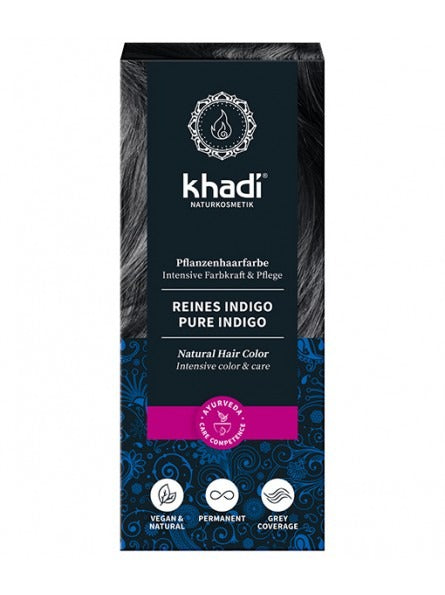 Tinte natural Índigo puro Khadi 100 g