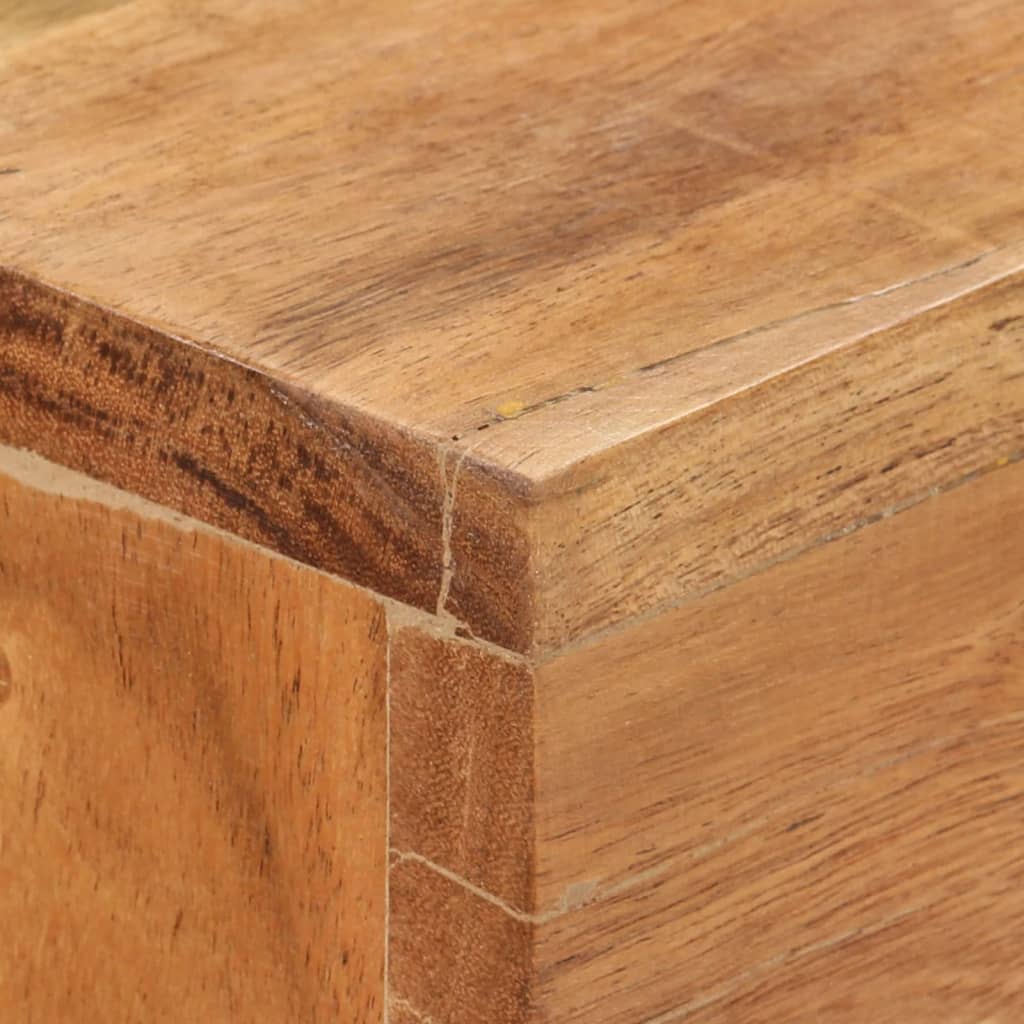Mesa Consola De Madera Maciza De Acacia 120x30x75 Cm_4