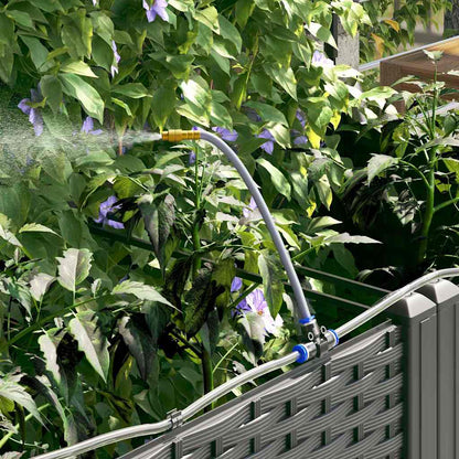 Vidaxl Jardineras Negro 80 X 40 X 142 Cm Acero_4