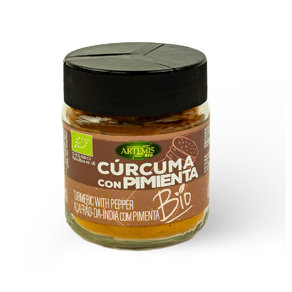 Cúrcuma con pimienta BIO Artemis 80 g