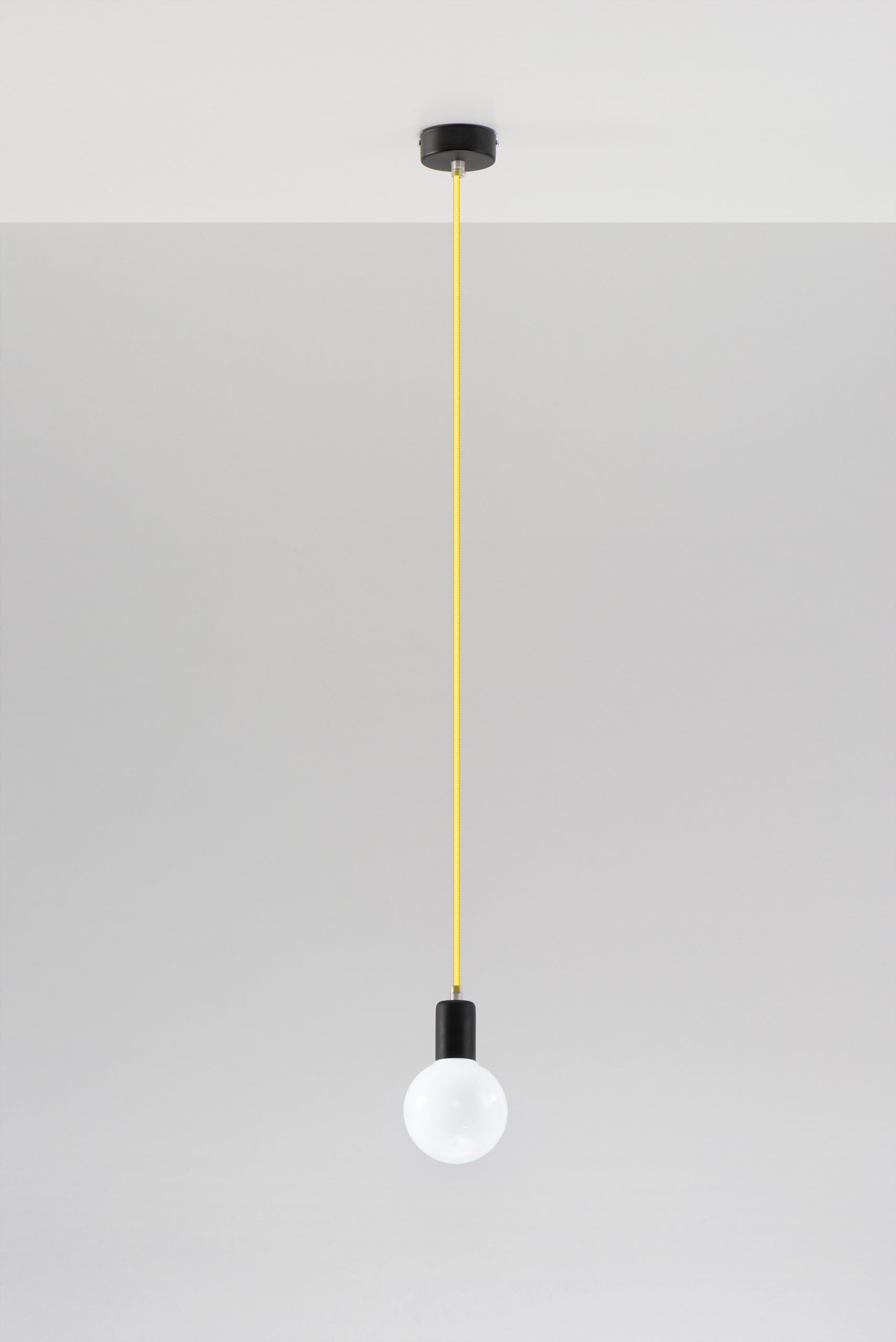 Lámpara De Techo Edison Amarillo, E27_3