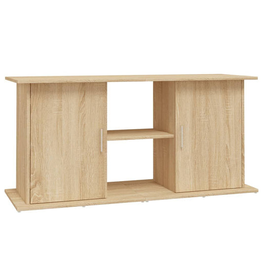 Vidaxl Soporte Para Acuario De Roble Sonoma 121x41x58 Cm De Madera De Ingeniería_0