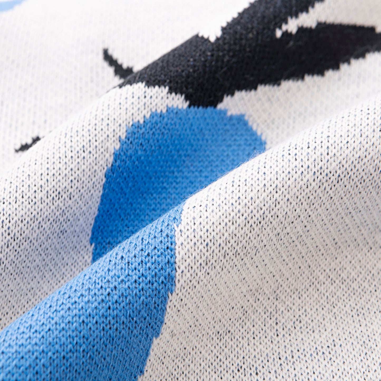 Manta 140x190cm 100% Acrilico 1000gr Zanahoria Azul Benetton