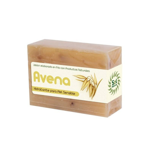 Jabón natural de avena Sol Natural 100 g