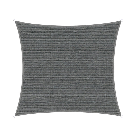 Toldo Vela Permeable Caudrada 3.6x3.6 M Gris Nortene_0