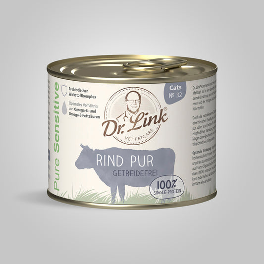 Lata De Comida Húmeda Para Gato - Carne De Ternera 100% Natural